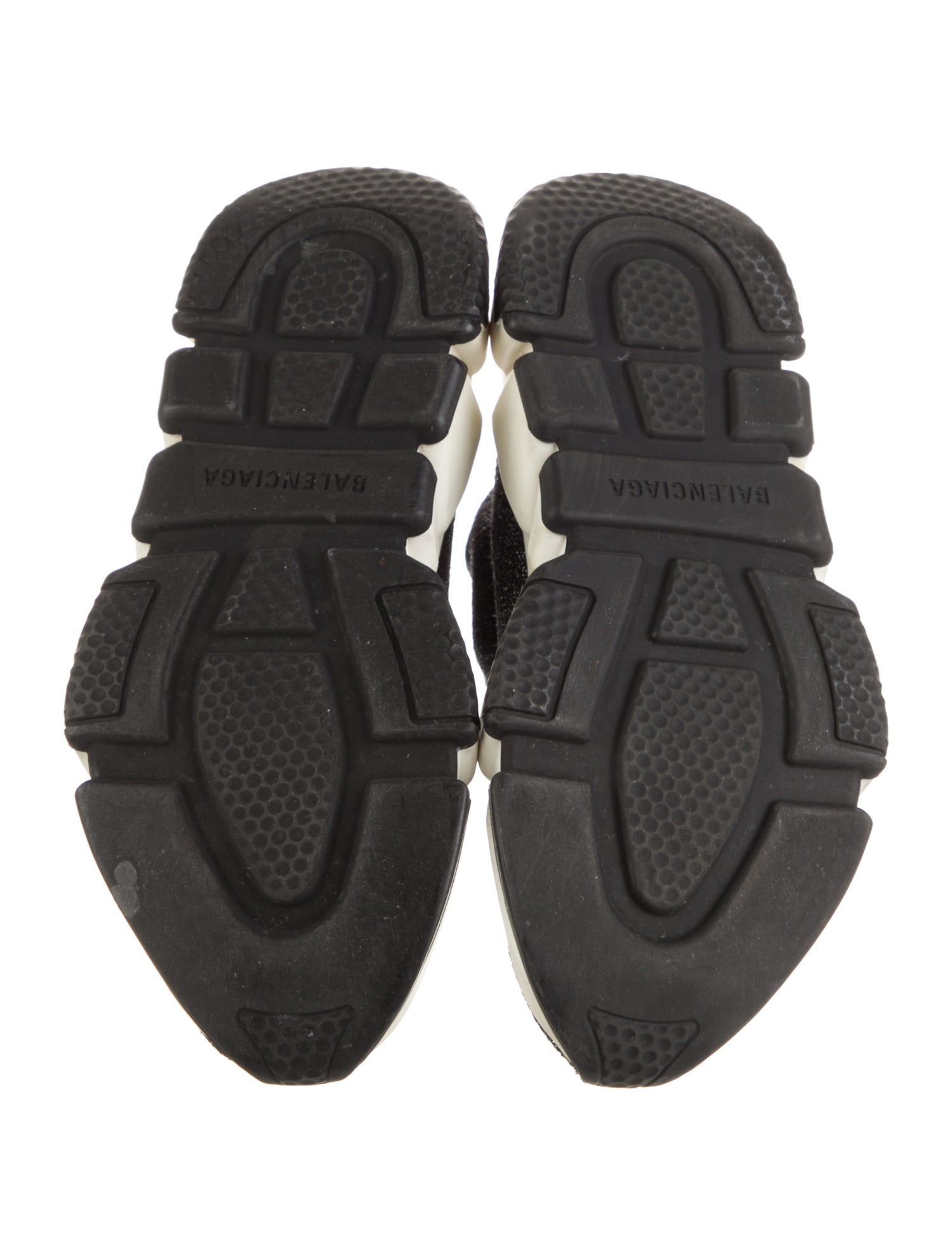 Balenciaga Speed Trainer 'Glitter' Sock Sneakers